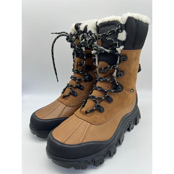 Ugg Adirondack Meridian Boot High Chestnut Gore-Tex 1151830 Women's 9 - Picture 10 of 16